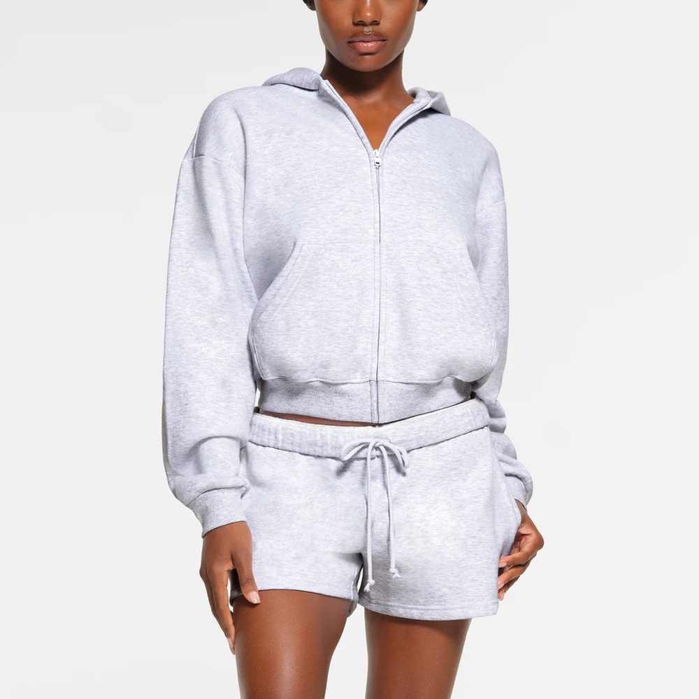 SKIMS Classic Grey Hoodie